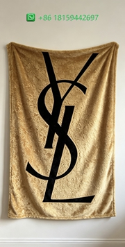 Yves Saint Laurent Throw Blankets
